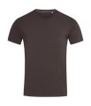 Heren T-shirt Strech Stedman Clive ST9600 Dark Chocolate